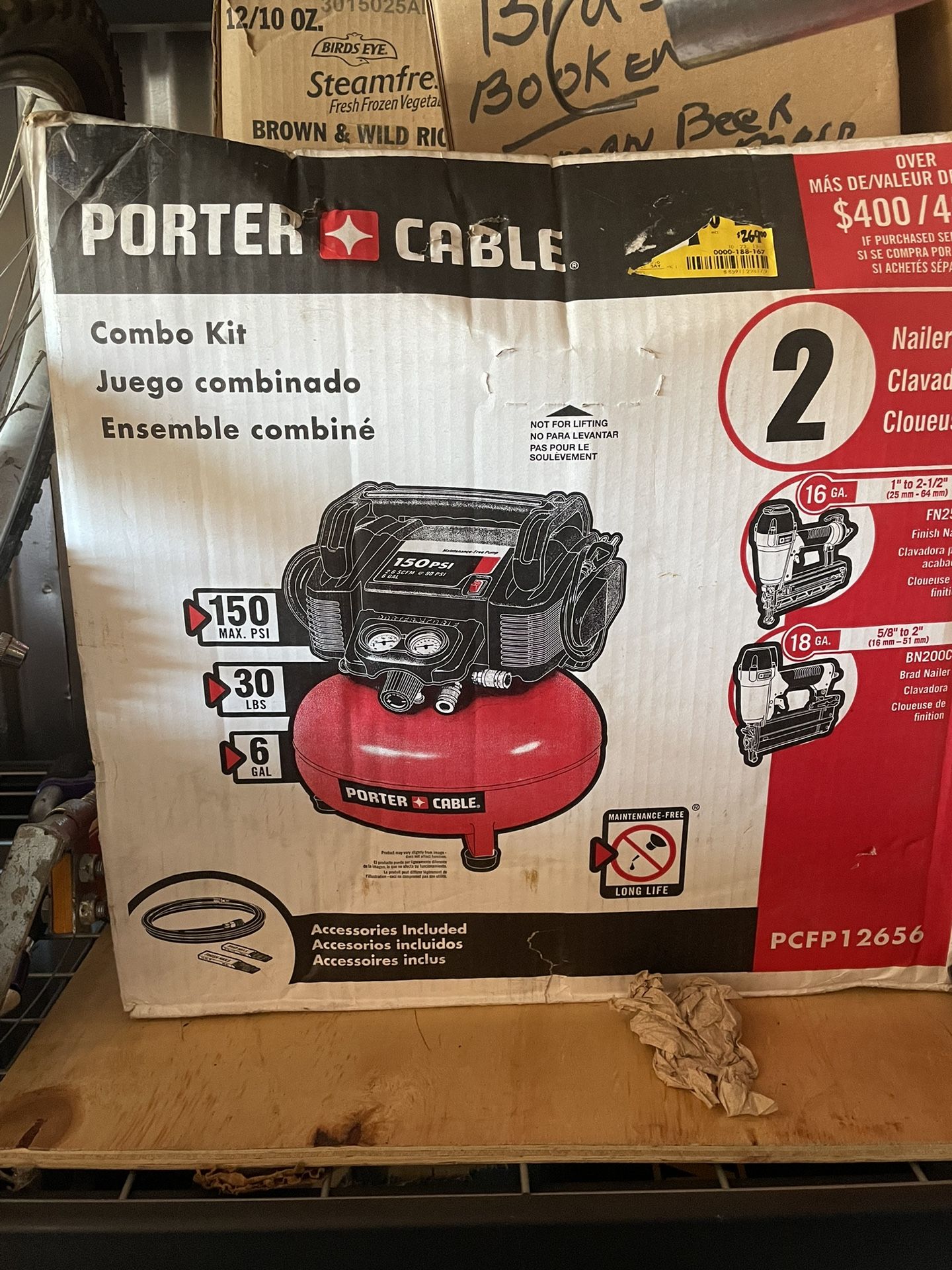 Pancake, compressor brand new