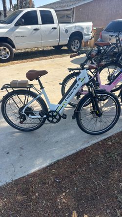 Electric Bikes stating 450 to 850
