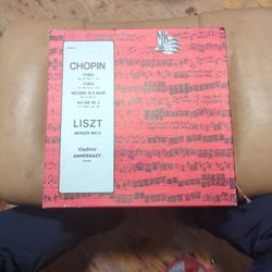 Chopin Etudes And Lizst Record