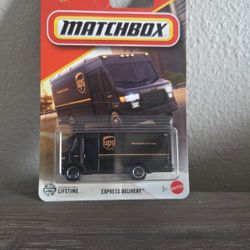 Matchbox UPS Delivery Truck 🔥 Express Delivery (Mint Card)