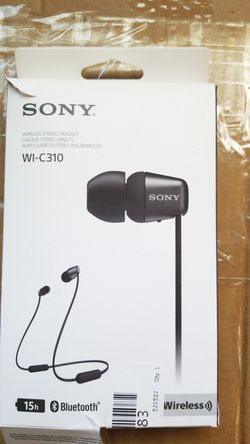 Sony WI-C310 Wireless stereo headset