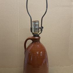 Pottery Lamp