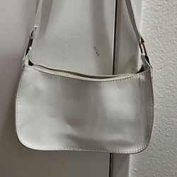 White small purse