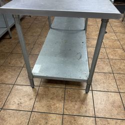 Stainless Steel work Table Lg 8ft