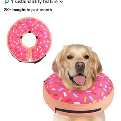 Donut Dog Recovery Neck Cone Size L 