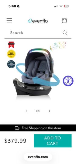 Evenflo180 car seat