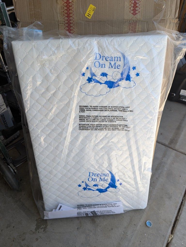 Dream On Me Holly 3-Inch Fiber Baby Crib Mattress