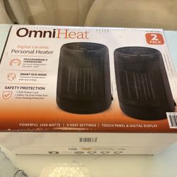 Brand New Omni Heat Space Heaters 