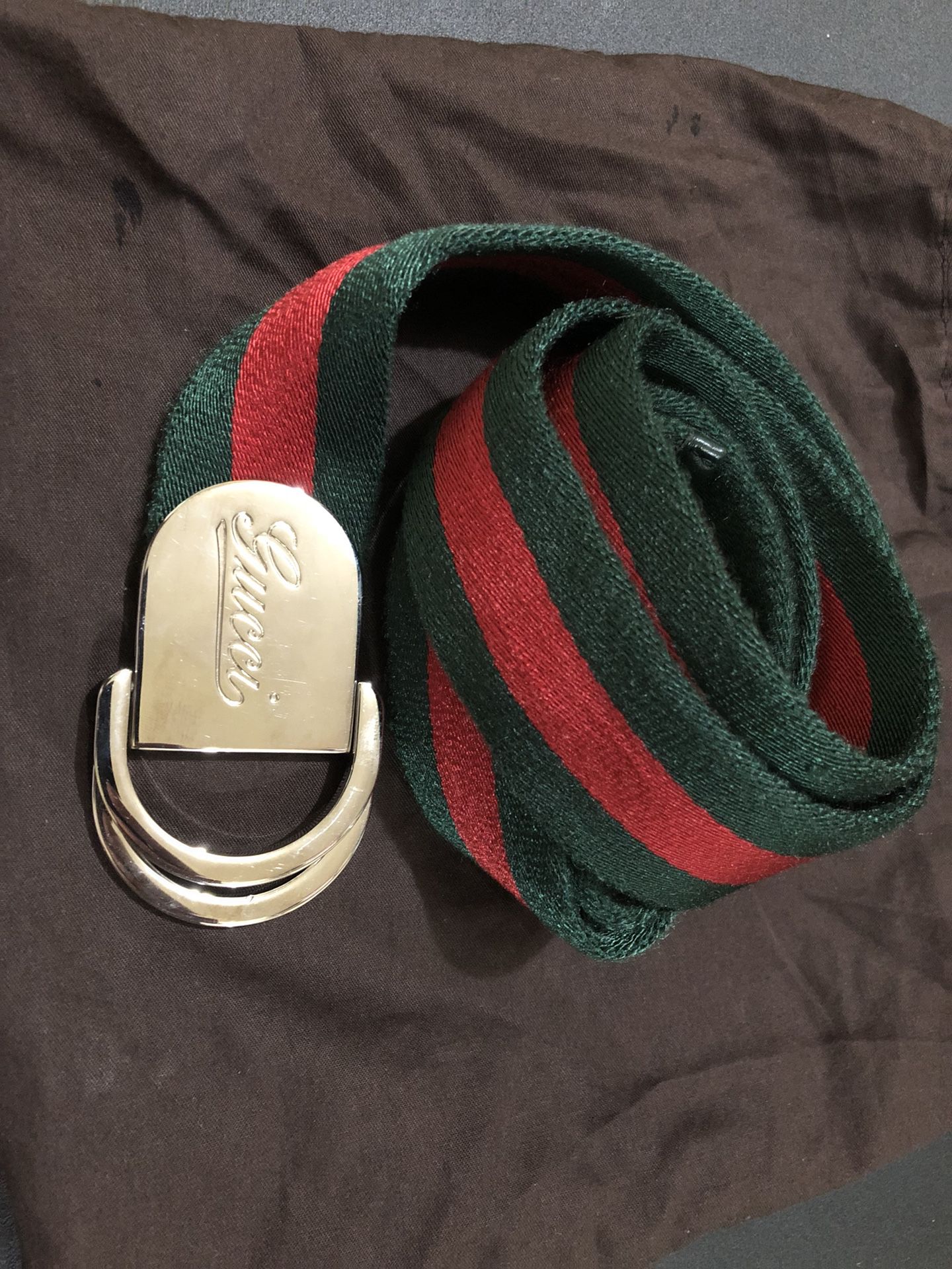 Gucci Wooven Belt