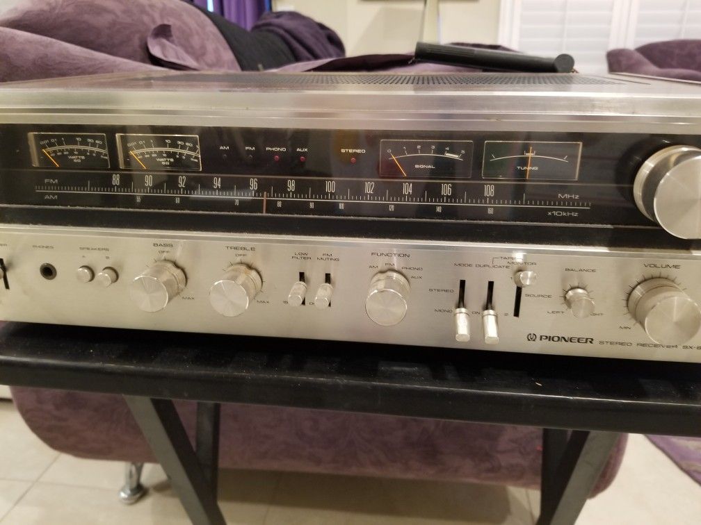 Vintage Pioneer Stero Receiver SX 890