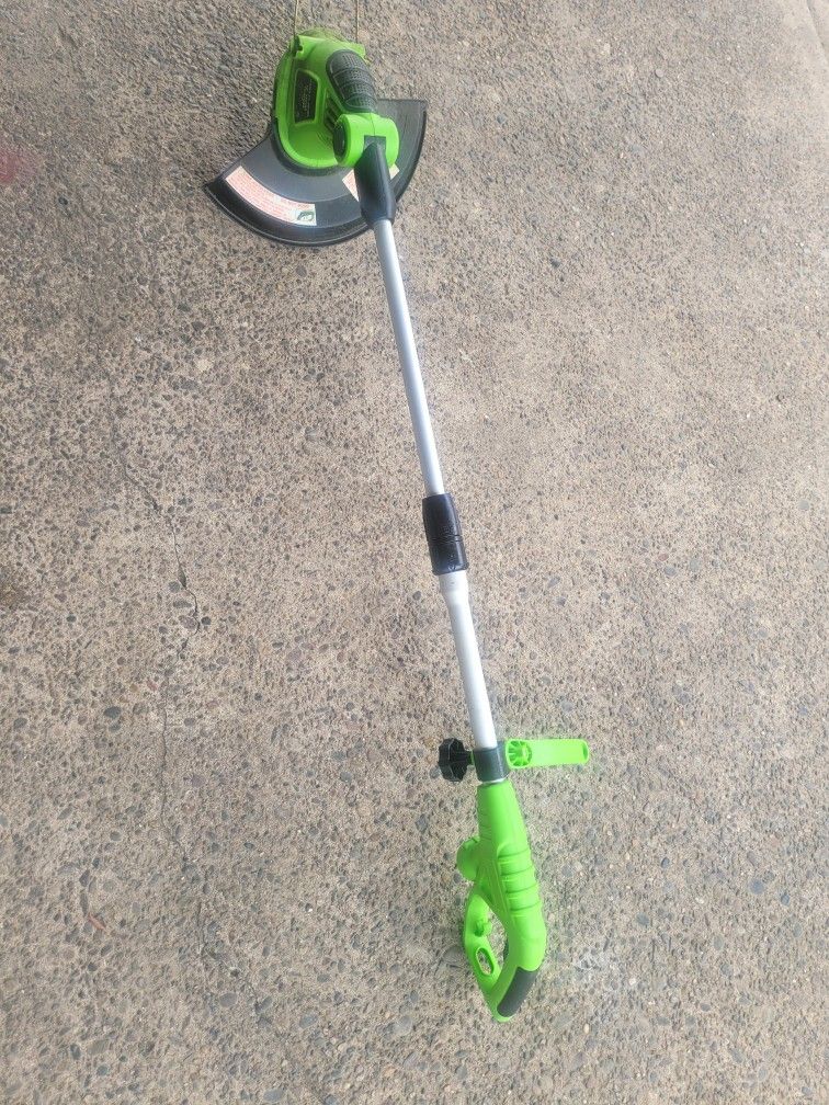 Electric Weed Wacker Works Good No String
