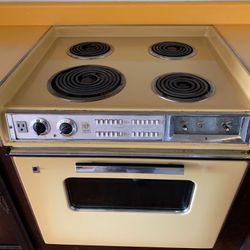 GE electric Vintage Stove Working