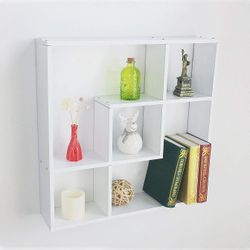 Geometric Squares Display Shelf