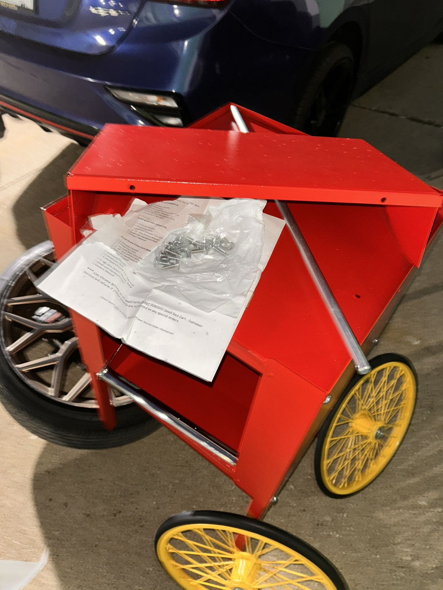 Theater Pop Corn Cart 