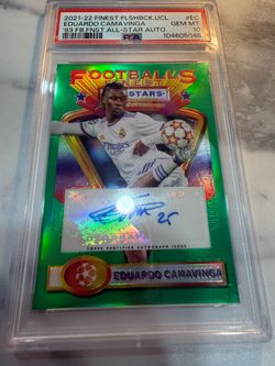 Eduardo Camavinga auto Psa 10 real Madrid