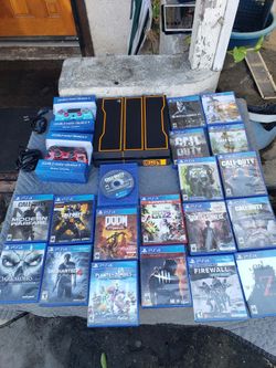 $550! 20 Disc Games 2 Sealed controls & 2020 PS4 Pro 1TB OR Edition PS4 1TB.  $550! Cash. Or $700+ trade value.. $20! To $30! Per Game X 20!