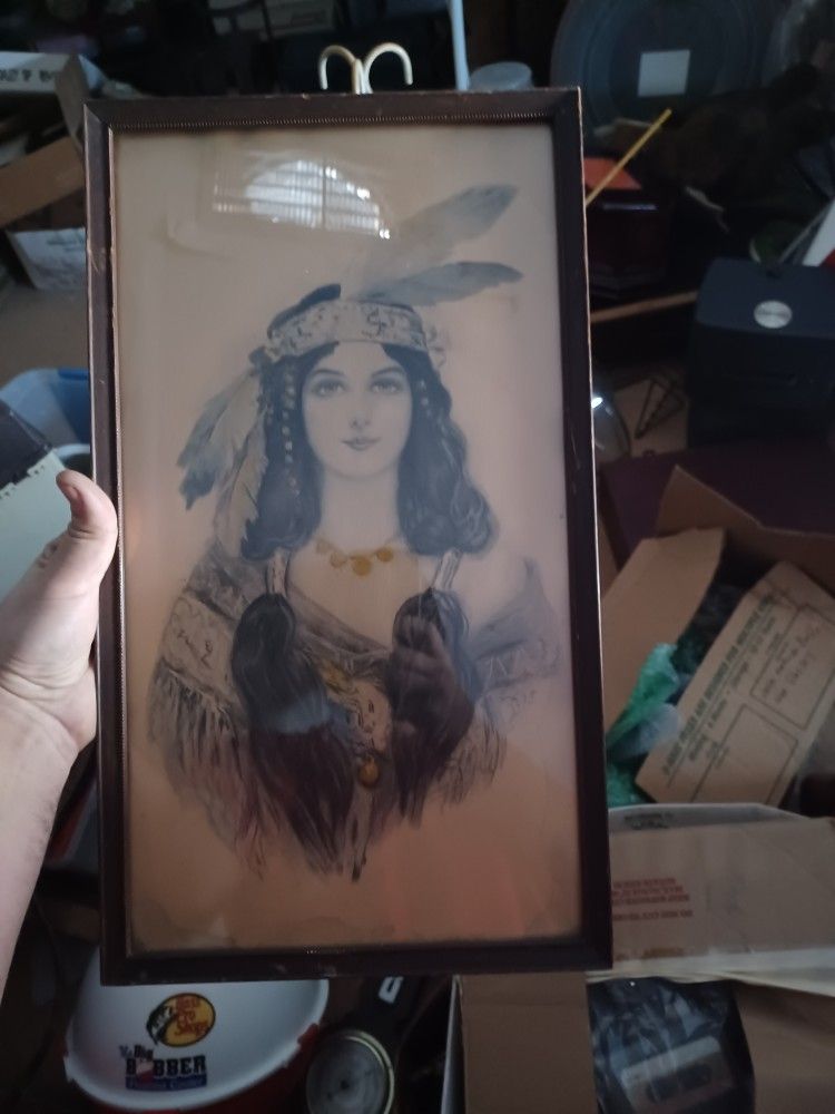Original Watercolor Painting From 1907