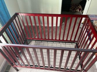 Crib with mattress
