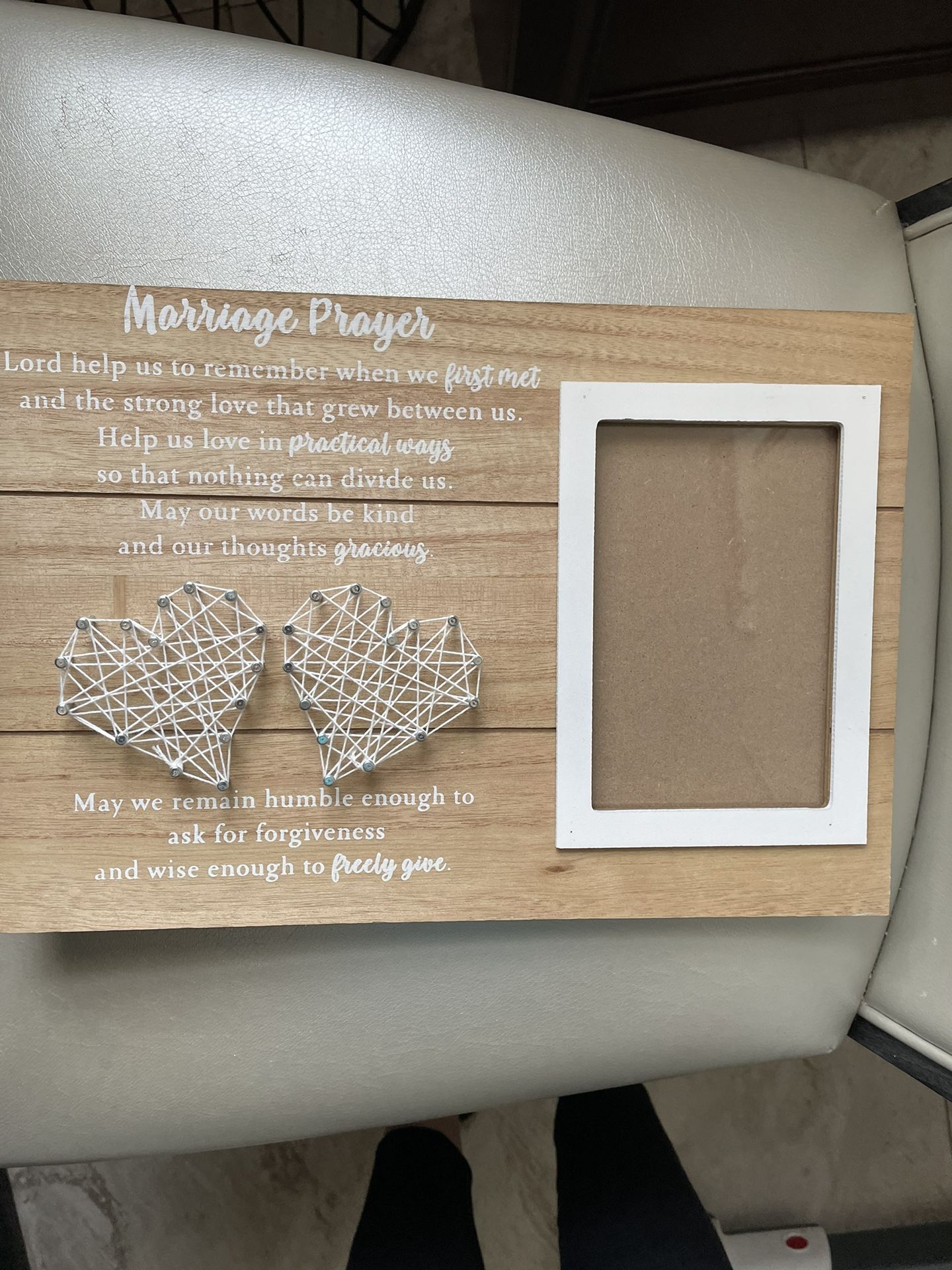 Brand New Marriage Praye Wall Decor Wedding Gifts for Couples Anniversary Unique Christian Gift for Her Him Couples Newlywed Marriage Gift Home Bedroo