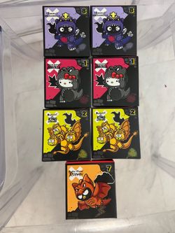 Hello kitty x Godzilla McDonald’s toys