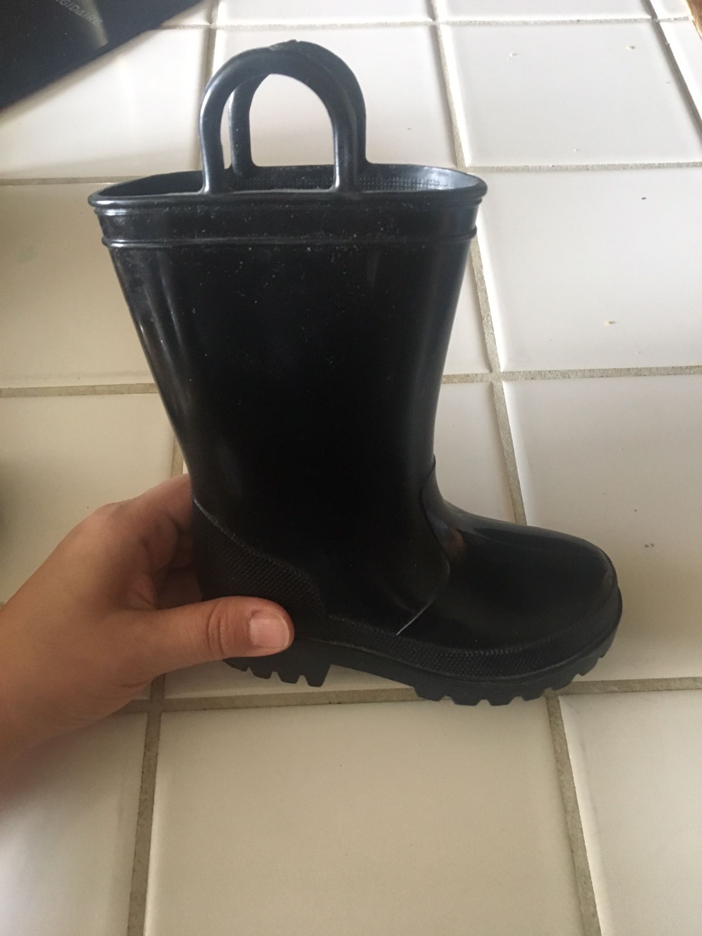 Little girls rain boots