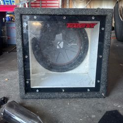 Kicker Comp 12” Subwoofer W/ Thunderbox Ported Enclosure 