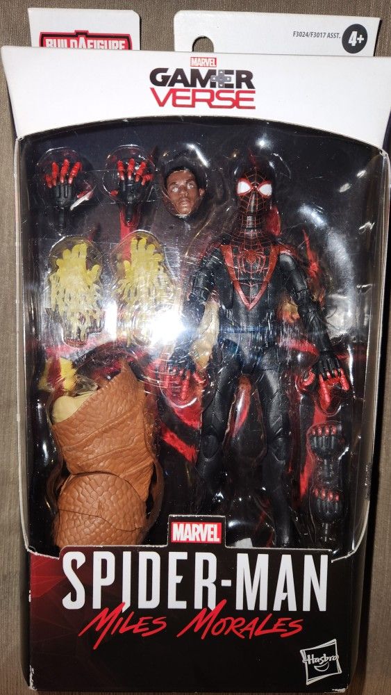 Marvel Legends Spiderman Miles Morales Armadillo Baf