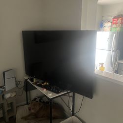 Ps5 slim 2 controllers and a 65 inch (not smart tv )