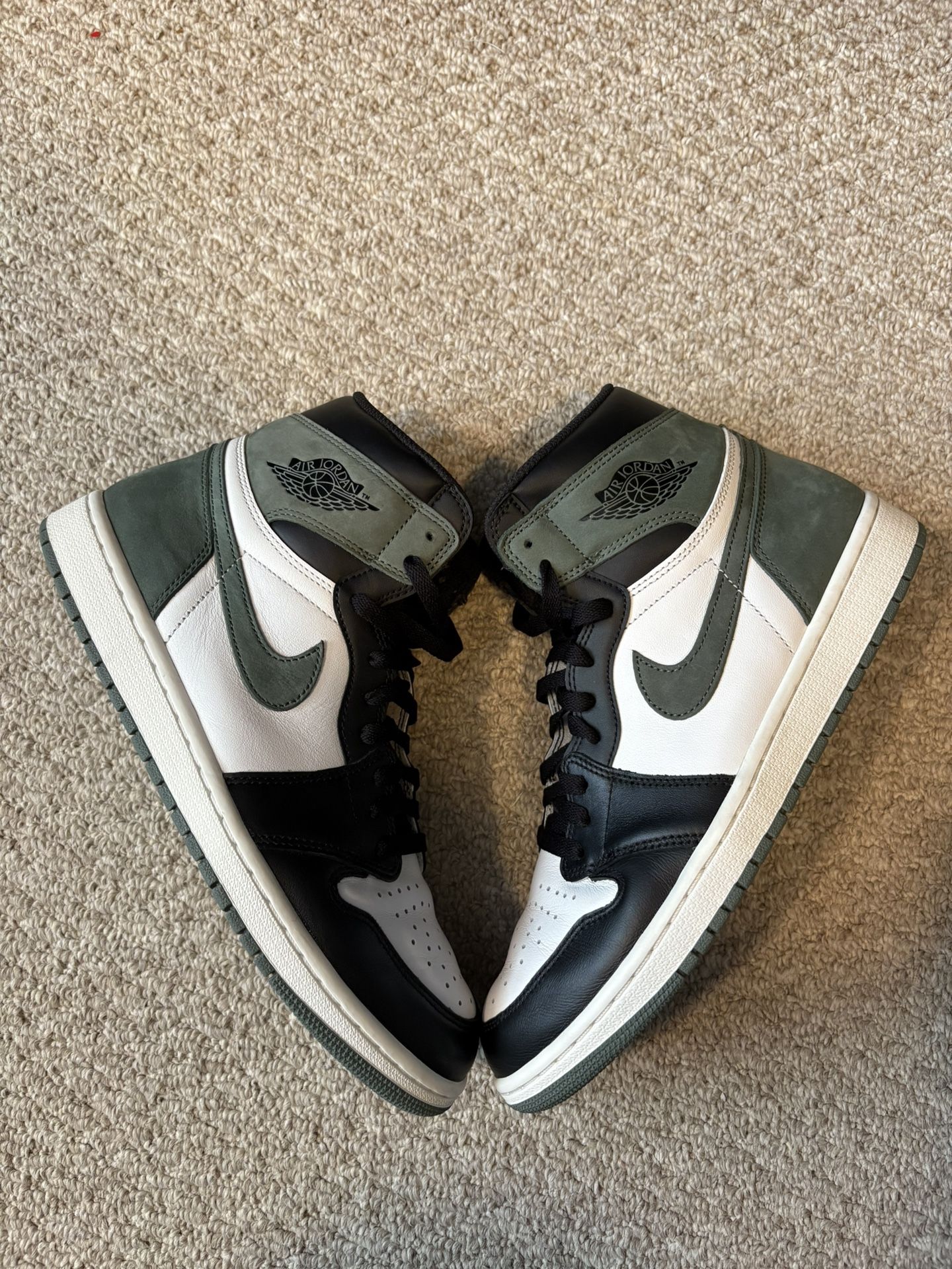 Air Jordan 1 Retro High OG - Clay Green Size 10.5 Great Condition VNDS