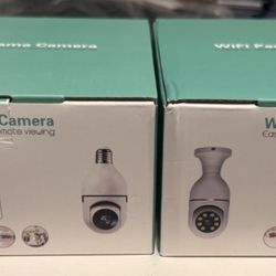 New Wifi Panorama Camera Real Time Remote Viewing 360 Degree Stay Safe.. 2 in each box