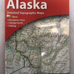 Delorme Garmin Alaska Atlas And Gazetteer