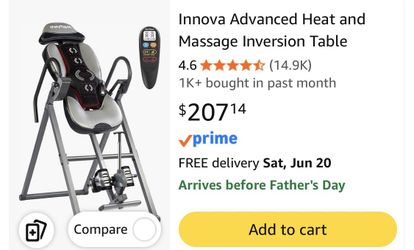 Innova inversion table