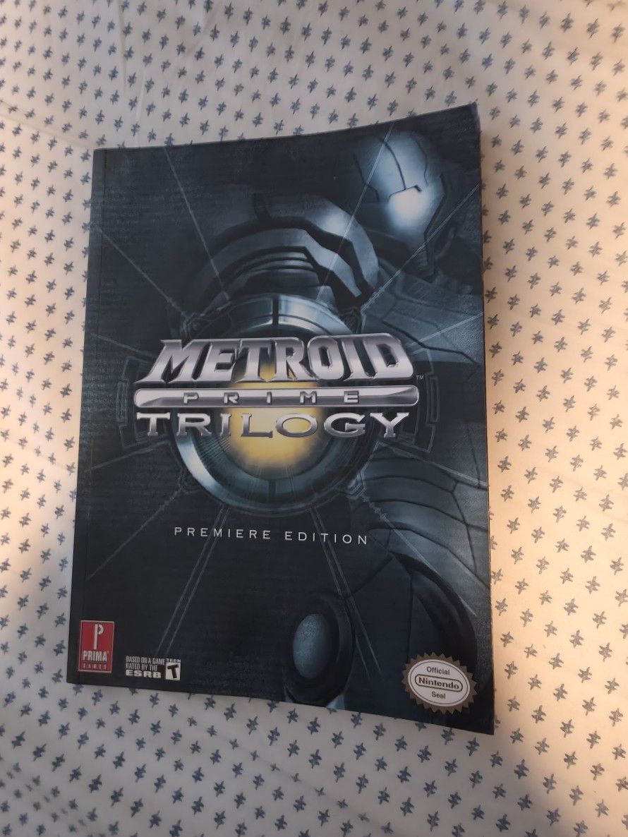 Metroid Prime Trilogy Strategy Guide Prima Premiere Edition 2009