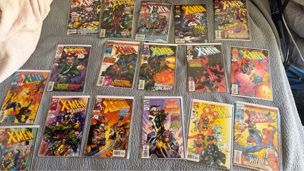 Uncanny X-Men Marvel Comic Book Lot