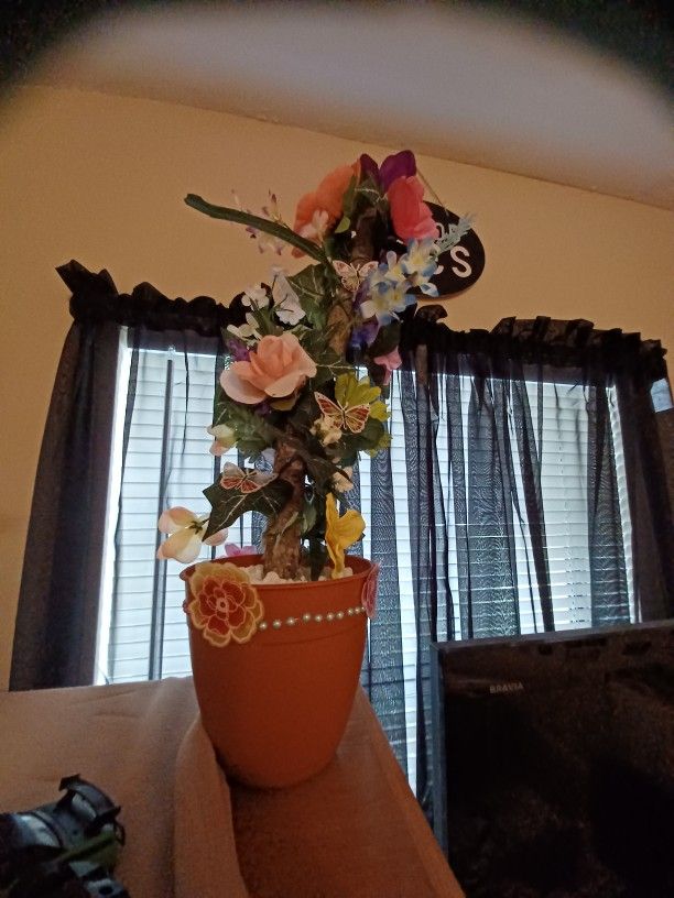 Homemade Home Decor And Flower Pot 