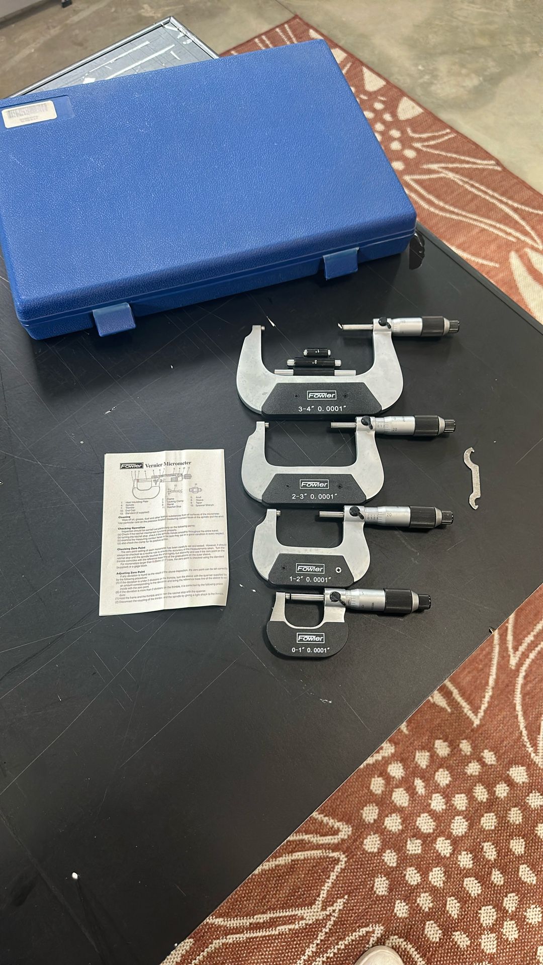 Vernier Micrometer Set