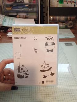 Party Pandas Stamp set, Stampin Up, Sale-A-Bration