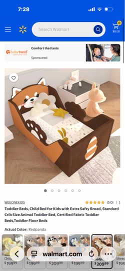 Toddler bed