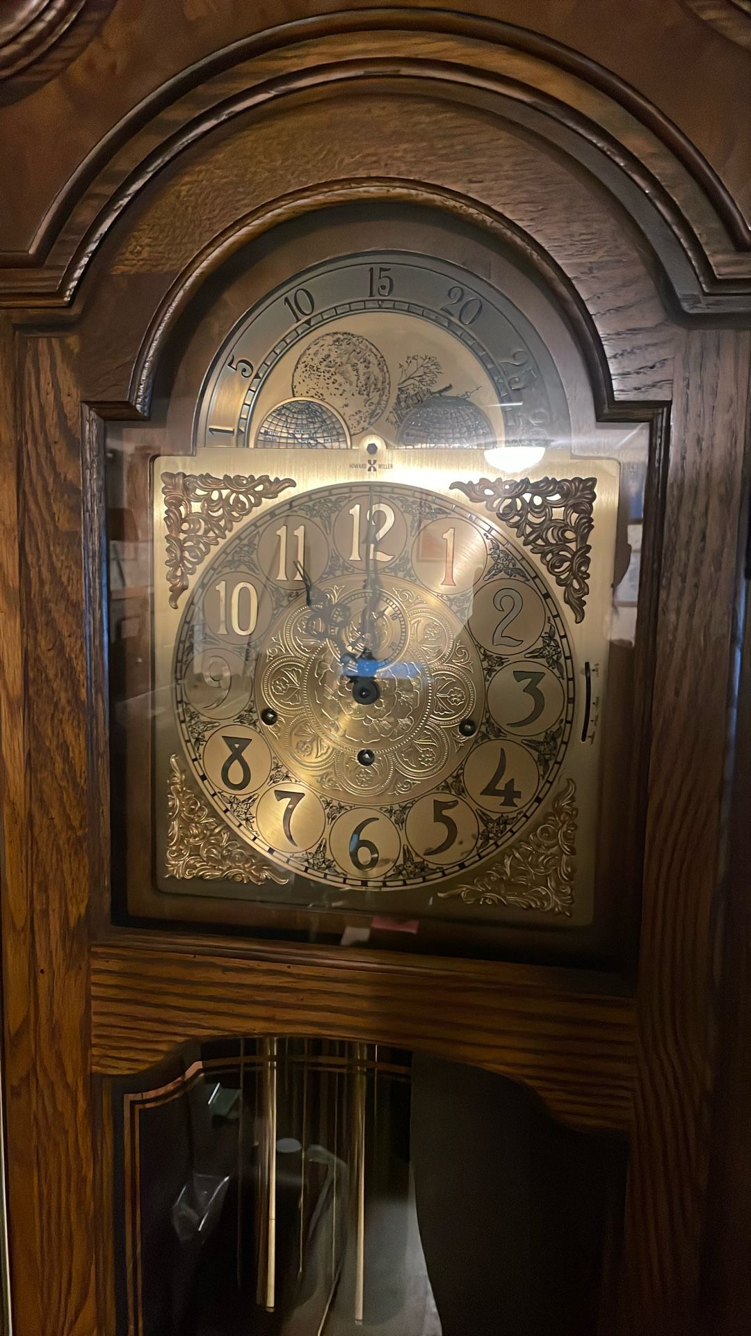 Howard Miller Grandfather Clock As Is