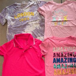 Little Girl Clothes Size 6 Tops / Shirts (5 Pcs)