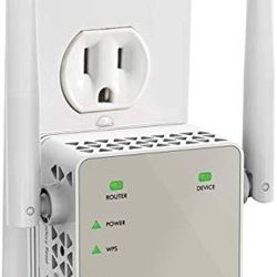 NETGEAR WI-FI RANGE EXTENDER EX6120 - COVERAGE UP TO 1500 SQ FT AND 25 DEVICES WITH AC1200 DUAL BAND WIRELESS SIGNAL BOOSTER AND REPEATER (UP TO 1200M