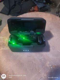 Wireless Lavalier Microphone System with Charging Case