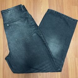 H&M Dark Gray Baggy Jeans