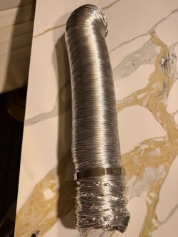 FREE 4-inch semi-rigid aluminum dryer vent duct