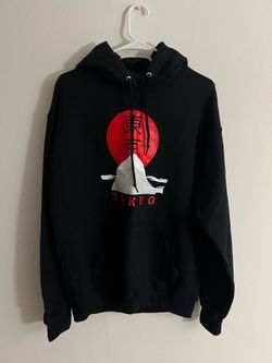 USED - Tokyo’s “Mount Fuji” Black Hoodie by Artist Union