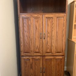 Price reduced TV/Desk Armoire
