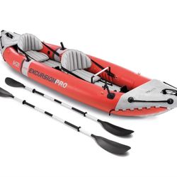 Inflatable Kayak! Intek Excursion Pro K2  Super Duty9 WILL TRADE!!