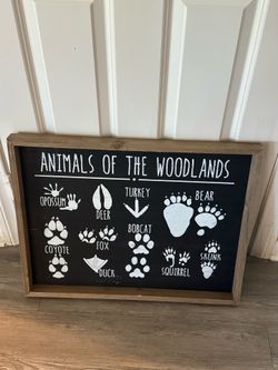 Animals of the Woodlands Wall Art