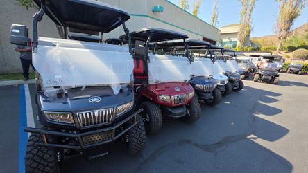 2026 Brand New Evolution Ranger and Maverick Plus Golf Carts