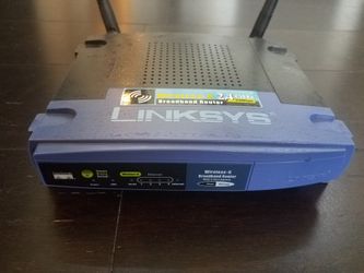 Linksys Wireless g Wifi Broadband Router
